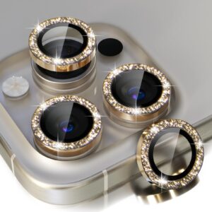 Lens Film Camera Lens Protector IP 15Pro Max Gold