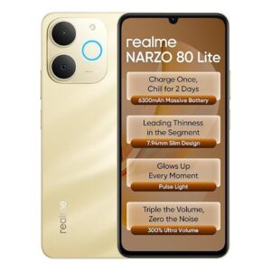 Realme Narzo 80 Lite Gold Brand New